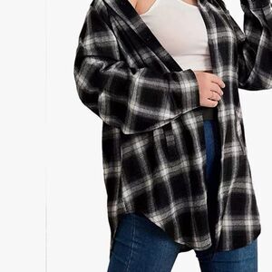 Blue‎ B Plaid Flannel Button Down Shirt M Nwt